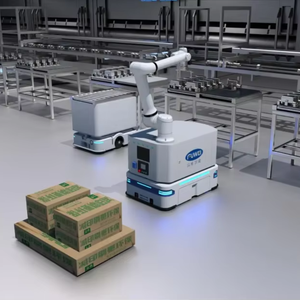 Estación de Trabajo Robótica de Escritorio en Miniatura, Adecuada para el Empaquetado de Productos Pequeños - Product Image 1