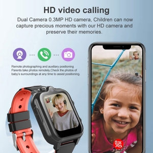 Reloj Inteligente D35 4G para Niños, Resistente al Agua, 900MAH, Multilingüe, con Funciones de Contestar Llamadas y Pagos, Correa de Goma para Niños - Product Image 6