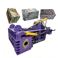 Presse à balles hydraulique automatique pour ferraille, canettes en aluminium, machine de compression
