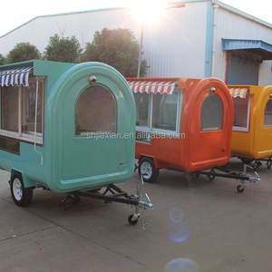 JX-FR220H Fuori Porta Via Fast Food Carrelli Mobile Caffè Crepes Chiosco negozio di Design Per La Vendita - Product Image 3