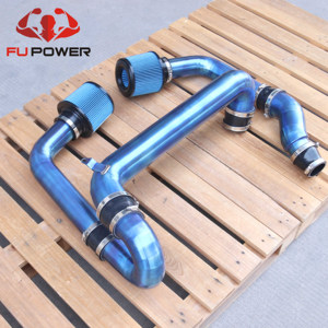 Tuyau d'admission avant en titane FUPOWER Performance pour moteur G80 M3 G82 G83 M4 S58 <span class=keywords><strong>FILTRE</strong></span> À AIR - Product Image 1