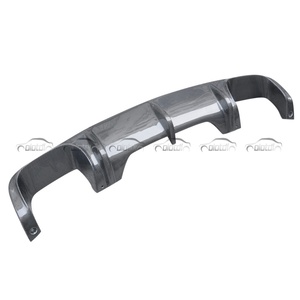 Difusor Trasero Tipo V para BMW X5M E70 X6M E71, Alerón Trasero de Fibra de Carbono, Aletas de Parachoques, 2006+ - Product Image 4