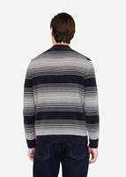 Pull à col roulé classique pour homme en mélange de laine mérinos fine pour un look maritime intemporel