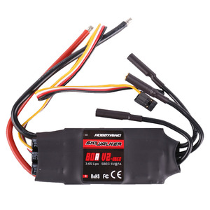 Contrôleur de vitesse ESC sans balais Hobbywing SKYWALKER Series 2-6S 20A 30A 40A 50A 60A 80A avec UBEC pour quadricoptère RC - Product Image 1