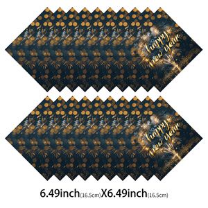 Set di Stoviglie per Festa di Compleanno a Tema Capodanno <span class=keywords><strong>2026</strong></span>, Bicchieri di Carta, Piatti, Tovaglioli e Decorazioni da Tavola per Felice Anno Nuovo - Product Image 6