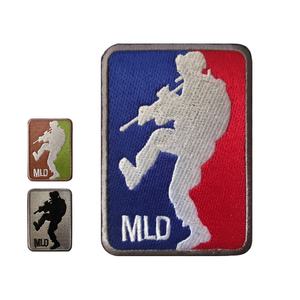 Patch brodé tactique pour sac à dos d'extérieur, badges MLD pour déverrouillage de porte - Product Image 1