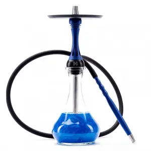 HOOKAH shisha de aluminio, manguera desechable para fumar, shisha