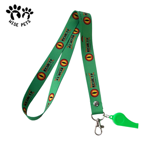 Wholesale Custom High Quality Lanyards With Logo Custom and Id Holder/Polyester Sublimation Whistle Lanyard for Sport Referee