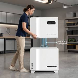 Système solaire tout-en-un 6KW 10kWh 51.2V 200Ah Batterie LiFePO4 Slim 18.3cm Hybride CAN USB 10ms UPS 500V MPPT ESS 6000 - Product Image 3