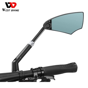 Espejos Retrovisores Universales Huyo, Ajustables, Giratorios, Antideslumbrantes, para Manillar de Bicicleta de Carretera y Montaña, de Plástico - Product Image 1