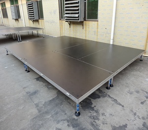 Al Aire Libre ajustable 40cm H escenario portátil móvil DJ escenario plataforma para eventos - Product Image 3