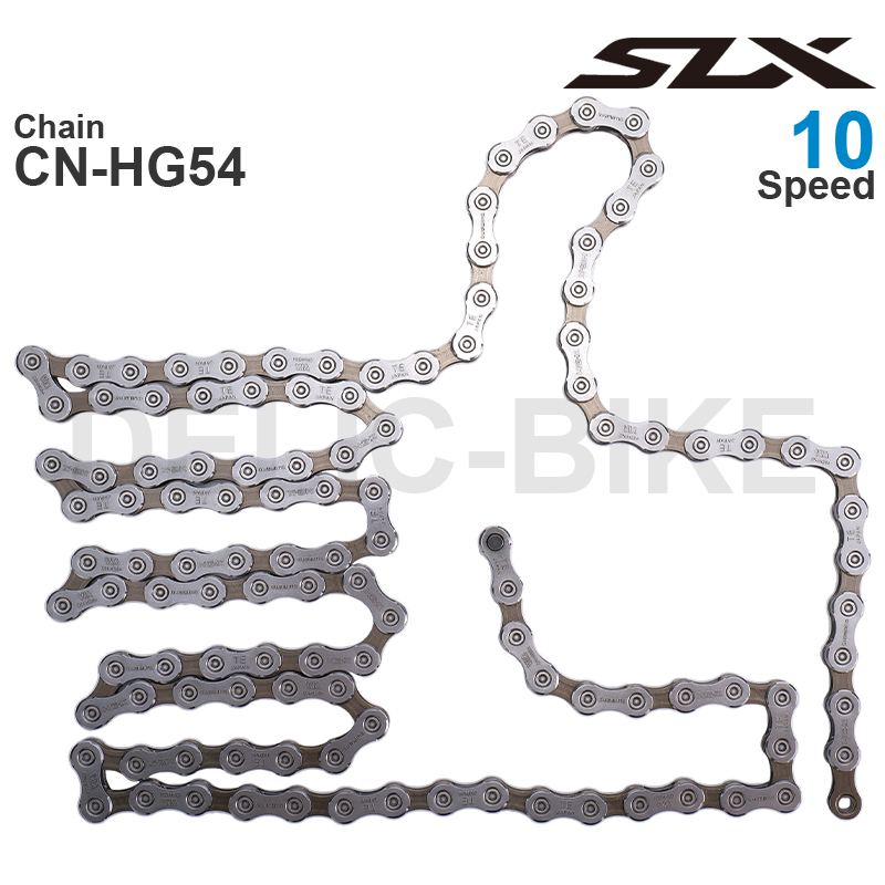 SHIMANO DEORE CN-HG54 10-ступенчатая велосипедная цепь-супер узкая-HG-X- MTB цепь 114L с быстрой связью оригинальная
