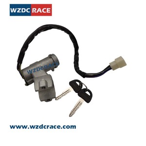 WZDC RACE สวิตช์ล็อคพวงมาลัย 96618638 37100A85821-000 อลูมิเนียมอัลลอยด์พร้อมกุญแจ 2 ดอก - Product Image 2