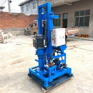Ventes directes d'usine d'appareils de forage de puits d'eau à roues hydrauliques électriques 50m 100m 130m petites mini plates-formes de forage électriques - Product Image 3