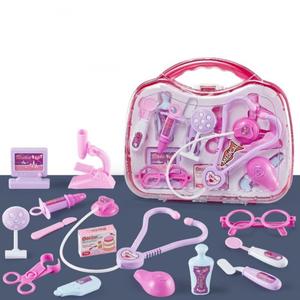 Ensemble de jeu de rôle de <span class=keywords><strong>docteur</strong></span> pour enfants Yuglow avec boîte médicale portable, stéthoscope, jouets éducatifs - Product Image 2