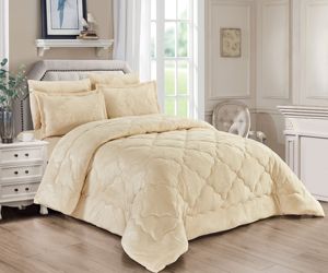 Bộ chăn ga gối đệm nhung pha lê mềm mại, chất liệu sợi mềm mại 300gsm, đạt chứng nhận Oeko-Tex, thích hợp cho mùa đông hoặc vùng Trung Đông - Product Image 2