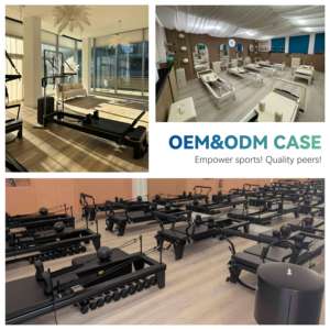 Whole Body Resistance Workout <strong>System</strong> Collapsible Pilates <strong>Reformer</strong> with Free-Form Cardio Rebounder - Product Image 4