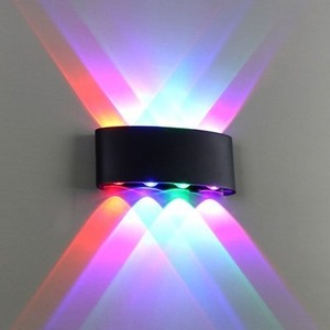 Lampu Dinding LED Luar Ruangan Berperingkat IP65 untuk Taman dan Halaman, Pencahayaan Dekoratif Atas/Bawah - Product Image 1