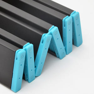 Table carrée pliante d'extérieur en aluminium améliorée, petite, 41x34x29cm, base trépied, légère et portable pour camping et pique-nique - Product Image 3