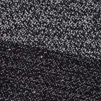 Tissu en laine mélangée tissée respirant et léger à carreaux en tweed pour vestes d'extérieur pour filles et femmes