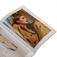 Impression de magazines de propagande haut de gamme, impression de livrets, couverture gaufrée, papier de qualité supérieure, marketing de détail, livre luxueux imprimé