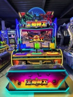 Machine d'arcade de jeu vidéo à monnayeur pour 3 joueurs, modèle Triple Gun Agent, pour divertissement intérieur, vente en gros d'usine, en anglais