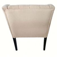 Chaise de banquet en velours royal pour mariage, hôtel et restaurant, dossier à boucle zippée, pieds en bois massif, 60 couleurs