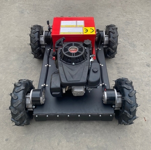 Cortadora de Césped Autopropulsada a <span class=keywords><strong>Gasolina</strong></span> de Grado Industrial Profesional de Fábrica, 196cc, con Control Remoto, 9HP, Altura Máxima de Corte de 550mm - Product Image 5