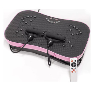 Máquina de Vibración Ultrafina, Equipo de Fitness de Cuerpo Completo, Color Rosa, 53x33x13 cm, Movimiento Vertical - Product Image 1