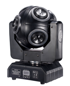 8x15 wát <span class=keywords><strong>LED</strong></span> di chuyển đầu ánh sáng sân khấu 4-in-1 RGBW chùm 360 vô hạn xoay cho DJ Disco giáng sinh bên DMX512 hiệu ứng - Product Image 3