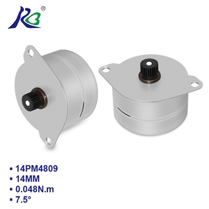 RB 14PM4809 7W 7,5 ° Generador de imanes permanentes <span class=keywords><strong>Motor</strong></span> eléctrico de bajo par con <span class=keywords><strong>motor</strong></span> de 48V Pms para impresora de 3,75 V Dc - Product Image 1