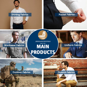 In đồng bằng Twill <span class=keywords><strong>Polyester</strong></span>/Bông Áo sơ mi vải đồng phục cho nam giới và phụ nữ shirting DRESS nhà máy bông <span class=keywords><strong>Polyester</strong></span> dệt vải - Product Image 5