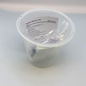 थोक डिस्पोजेबल चिकित्सा प्लास्टिक एनीमा बाल्टी सेट - Product Image 3