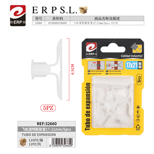 Tube d'expansion Erpsl 17-21mm 5 pièces transparent pour avions - Product Image 3