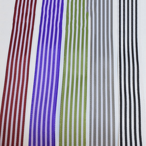 Экологичная прочная репсовая лента с принтом 2,5 см для упаковки подарков на Рождество, декоративная лента в полоску для выпечки, 100 ярдов - Product Image 4