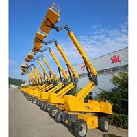Plateforme élévatrice articulée autopropulsée électrique à flèche télescopique 16m 22m 28m