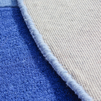 Moelleux Antidérapant Rose Bleu Fleur Ronde Tapis Doux En Peluche Petit Tapis pour Pépinière Chambre D'enfants
