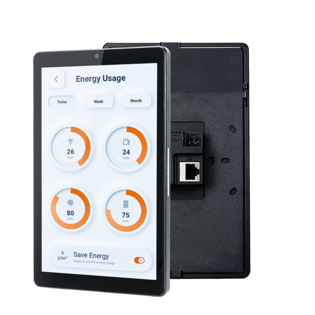 Sunworld YC-SM08P Home Automation 8 Inch Smart Android 13 Touchscreen 5G WiFi 4GB Wall Mount Plastic New Tablet PC