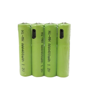 TINKO USB充電式電池 <span class=keywords><strong>NI</strong></span>-MH充電式電池 AAA 450mah <span class=keywords><strong>1.2V</strong></span> OEM - Product Image 1