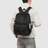 Sac à dos tendance pour ordinateur portable, résistant aux rayures, étanche, avec port USB, grande capacité, pour étudiants, voyage quotidien