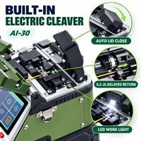 Soudeuse par fusion à alignement de cœur FTTH AI-30 automatique à 6 moteurs avec cisaille électrique pour les équipes de télécommunications
