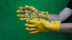 Antislip Rubberen Handschoenen Voor Onderhoud En Reparatie Van Pijpen - Product Image 6