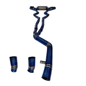 Tubo de escape a <span class=keywords><strong>precio</strong></span> de fábrica para <span class=keywords><strong>Bmw</strong></span> M340i <span class=keywords><strong>M440i</strong></span> G20 G22 B58 3,0 T 2019-2024 silenciador de coche deportivo de carreras de titanio Catback escape - Product Image 2