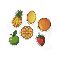 Groothandel Papier Fruitvormige Auto Aromatherapie Geurverspreider Elimineren Geur Langdurige Geur Opknoping Hanger