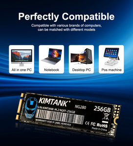 قرص صلب SSD من نوع M2 2280 من KIMTANK، متوفر بالجملة من المصنع، سعات 128 جيجابايت و256 جيجابايت، جودة عالية، M2 NGFF بسعة 512 جيجابايت و1 تيرابايت، تصميم مخصص بشعار حسب الطلب، M.2 SATA لأجهزة سطح المكتب - Product Image 4
