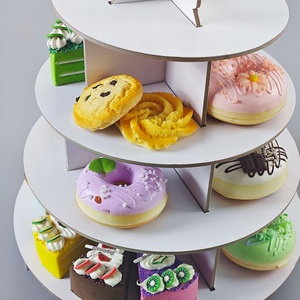 กล่องใส่คัพเค้ก Sunshine Cupcake พร้อมขาตั้งสำหรับขนมหวาน ขาตั้งเค้กแบบพกพา ขาตั้งขนมหวานสำหรับงานวันเกิด กล่องบรรจุภัณฑ์เค้ก - Product Image 6