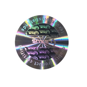 Custom Design Wash Aluminum Effect <strong>Security</strong> Laser Hologram Foil Sticker With Custom Design - Product Image 3