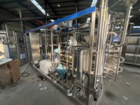 Pompe de pasteurisation tubulaire 1000-6000 L/H pour purée de tomates et pulpe de fruits |   Contrôle automatique haute efficacité |   Haute viscosité |   Stable |