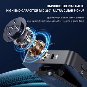 Tnh LM-SX39 2.4G 3 Trong 1 Không Dây Lavalier Microphone HD Ghi Âm Trực Tiếp Streaming Video Ghi Âm Thanh Ghi Âm <span class=keywords><strong>Bluetooth</strong></span> - Product Image 2