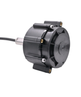 Moteur à engrenages de moyeu 99 mm 24 V 45 W 3 Nm pour roue motrice électrique de robot de déneigement, tondeuse à gazon, nettoyeur de piscine, personnalisable